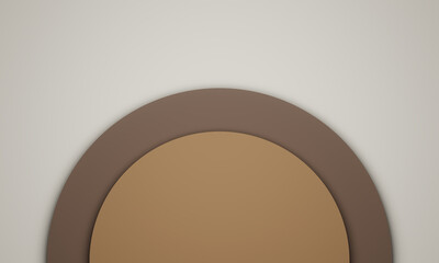 Layered paper cut background.