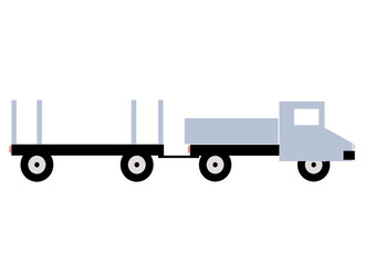 LKW und Anhänger-Gespanne Symbolbilder