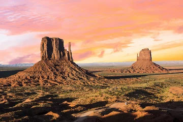 Schilderijen op glas Monument Valley in the USA © Fyle