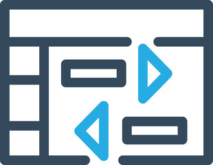 Layout Vector Icon
