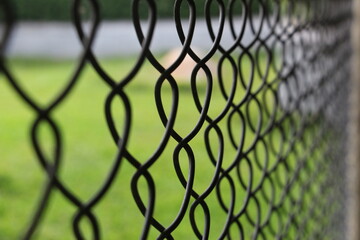 Naklejka premium Link fence
