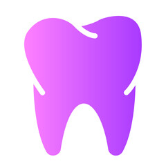 teeth gradient icon