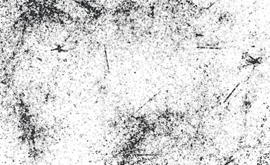 Grunge Black and White Distress Texture.Dust Overlay Distress Grain ,Simply Place illustration over any Object to Create grungy Effect