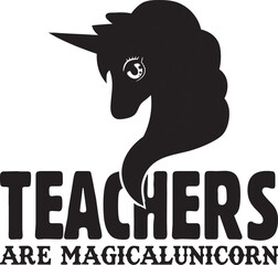 Unicorn T-Shirt Design Bundle, Typography T-Shirt Design
