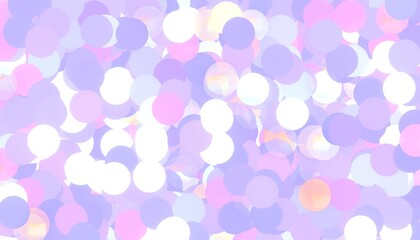 Abstract image of glitter purple circles