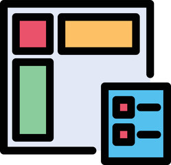 Layout detail Vector Icon

