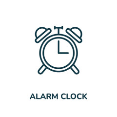 alarm clock icon vector. ringing alarm clock icon vector symbol illustration. modern simple vector icon for your design. ringing icon vector