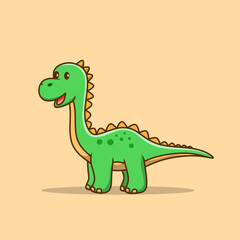 Green dino