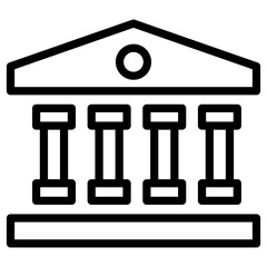 court building icon