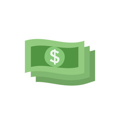 paper money icon design vector template