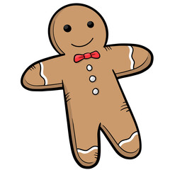 Candyman Christmas cartoon collection - element color clipart designed 