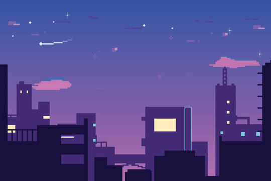 city at night 