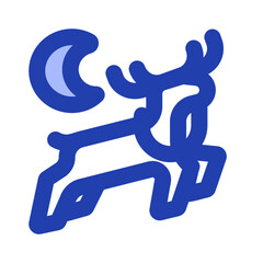 flying deer