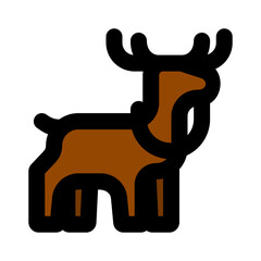 santa deer