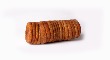 Fresh Figs or Anjeer fruit healthy vegan food concept organic dry fruits on wooden background.