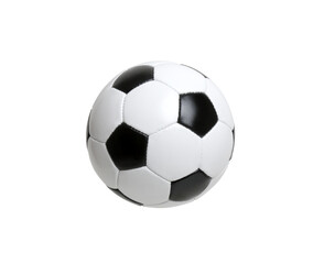 Obraz premium Soccer ball on white