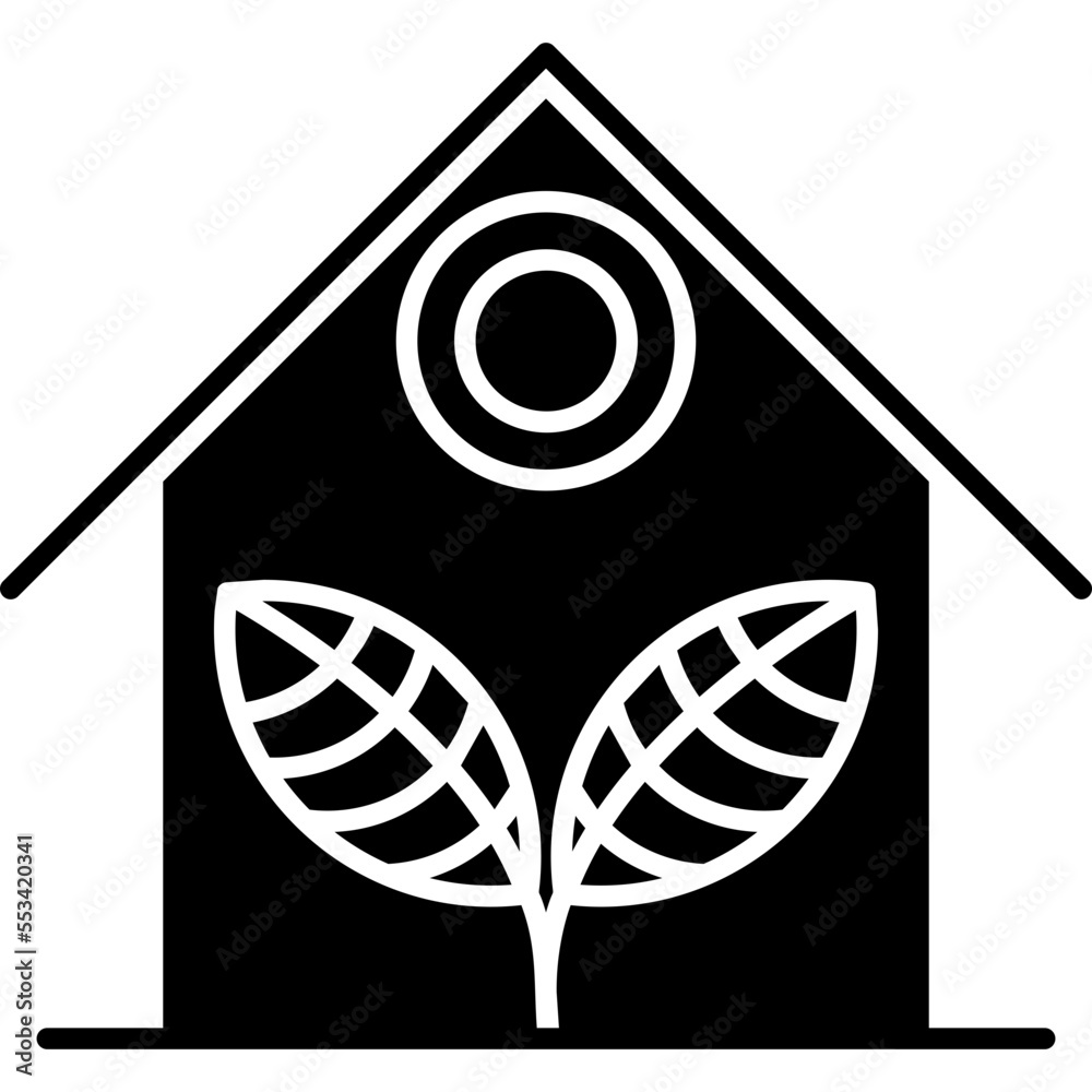 Poster Greenhouse Icon