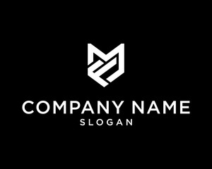 business logo design MONOGRAM INITIAL MF MODERN LOGO