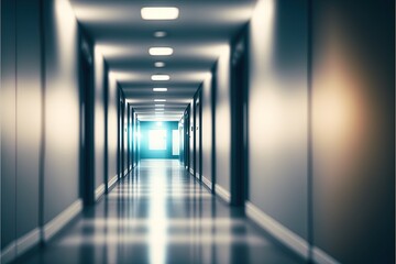 corridor in building Generative AI
