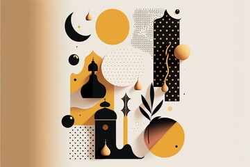 Arabian Islamic modern flat layout design 