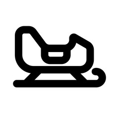santa claus sled