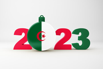 2023 Year With Algeria Ornament