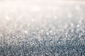 Sparkling Snow Flake Frost Ice Background