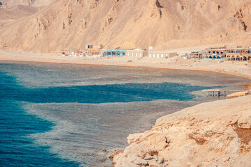 Blue Hole in the Red Sea in Egypt
