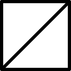 Half shape Vector Icon
