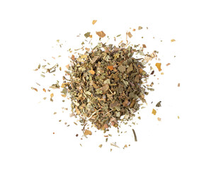 Dried chopped parsley  on transparent png