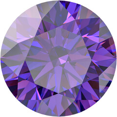 purple jewel and purple Amethyst, purple gemstone easy to use