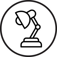 Table Lamp Icon Style