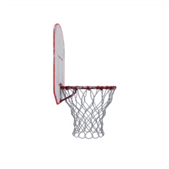 Foto op Plexiglas basketball hoop isolated © onay