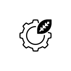 green power gear icon