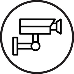 Security Camera Icon Style