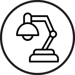 Table Lamp Icon Style