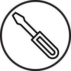 Screwdriver Icon Style