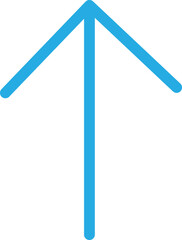 Top Arrow Vector Icon

