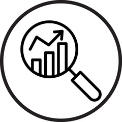 Market Research Icon Style