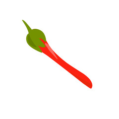 Red Chilli pepper illustration