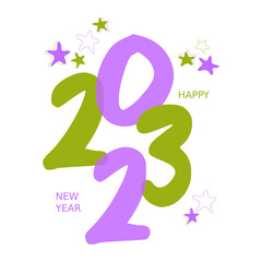  Happy New Year and Merry Christmas greeting cards. Vector illustration concepts for background, greeting card, party invitation card, website banner, social media banner. 