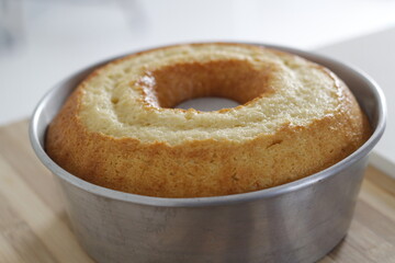 Bolo de Fubá Cremoso
