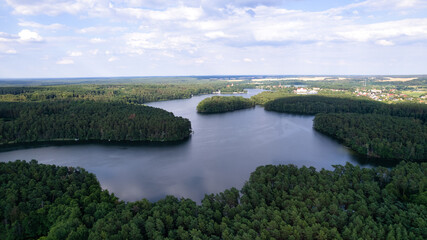 Fototapeta premium view of the river