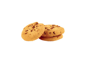 Chocolate chip cookies   on  transparent  png