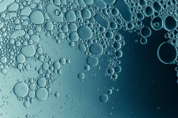 air bubbles in water, abstract background
