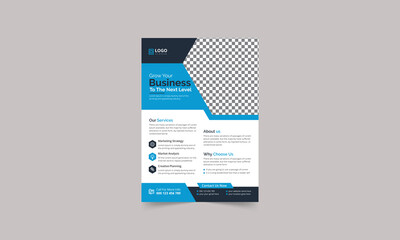 Corporate business flyer design