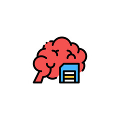 brain memory icon