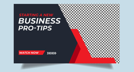 Editable youtube thumbnail template design for youtube videos video thumbnail video cover template 