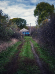 train in the countryside