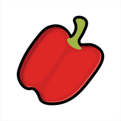 Illustration of Paprica Vegetable